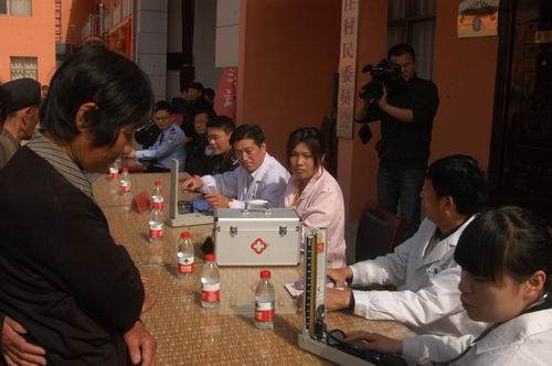 义诊现场